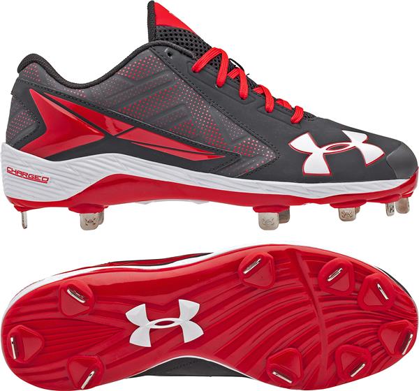 under armour men's yard low st metal baseball cleats