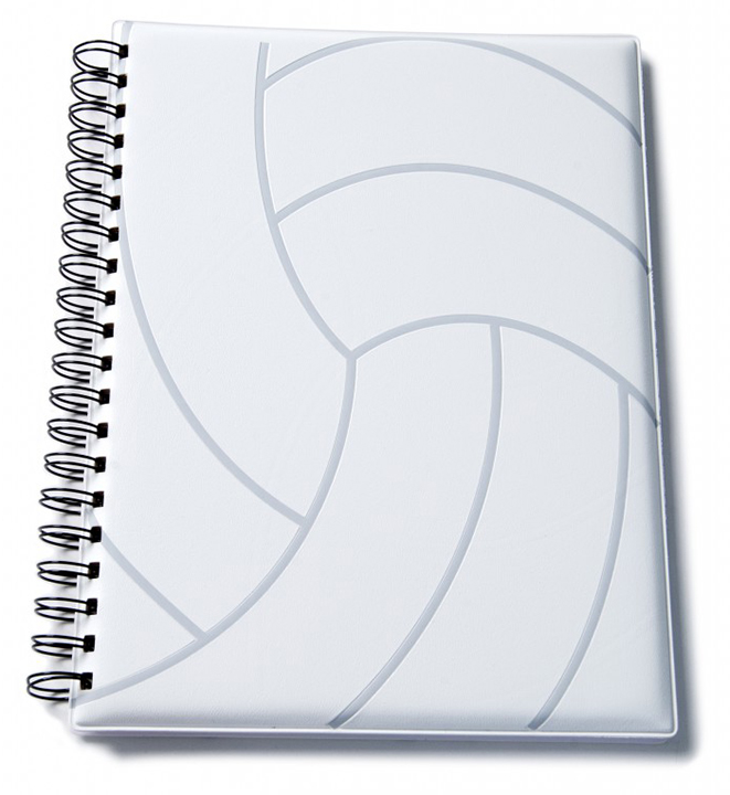 E11005 Tandem Sport Volleyball Spiral Notebook