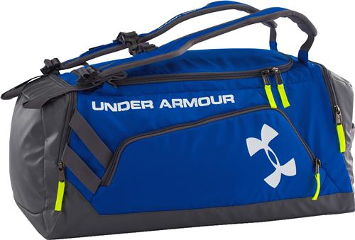 Under Armour Contain Backpack Duffel II Bags. Embroidery is available on this item.