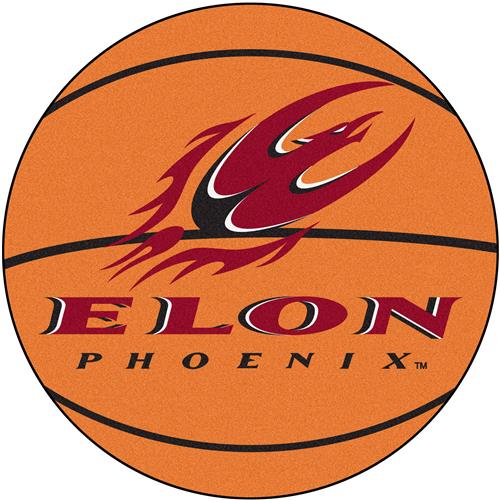 Fan Mats Elon University Basketball Mat