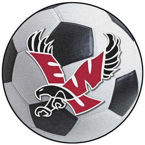 Fan Mats NCAA Eastern Washington Soccer Ball Mat