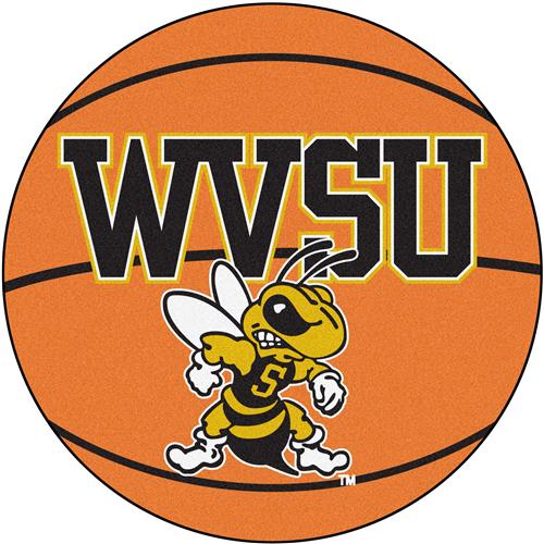 Fan Mats West Virginia State Univ Basketball Mat