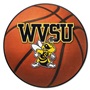 West Virginia State Yellow Jackets Basketball Mat 27" Round