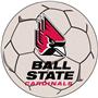 Fan Mats Ball State University Soccer Ball Mat