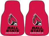 Fan Mats Ball State Univ Carpet Car Mats (set)