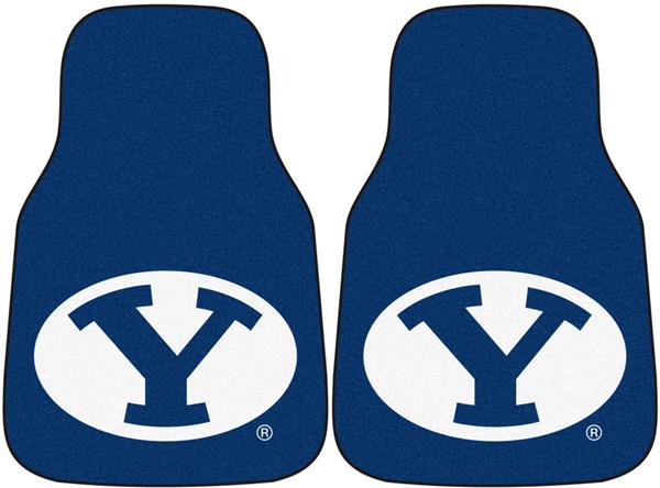 Fan Mats Brigham Young Univ Carpet Car Mats (set)