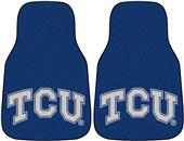 Fan Mats Texas Christian Univ. Car Mats (set)