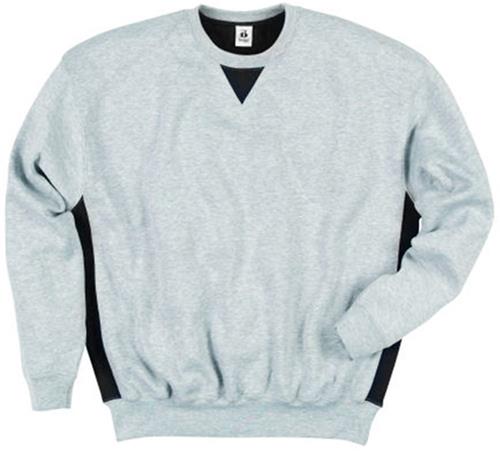 Badger Colorblock Crew Fleece Sweatshirts