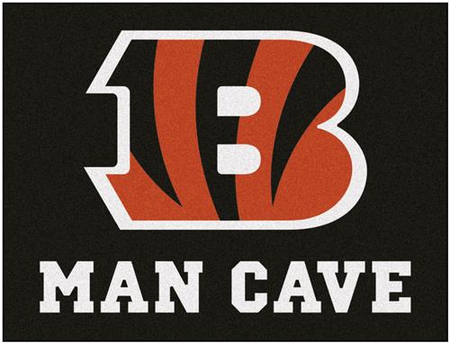 Fan Mats Cincinnati Bengals Man Cave All-Star Mat