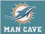 Fan Mats NFL Miami Dolphins Man Cave All-Star Mat