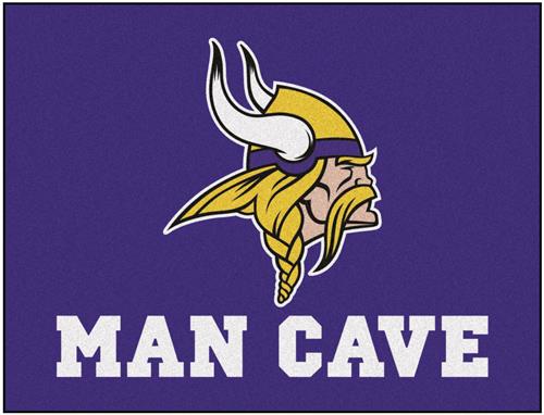 Fan Mats NFL Vikings Man Cave All-Star Mat