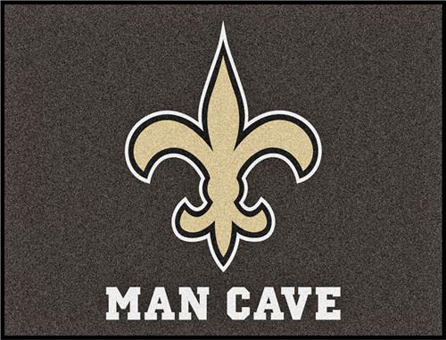 Fan Mats NFL New Orleans Man Cave All-Star Mat