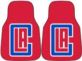 Fan Mats NBA LA Clippers Carpet Car Mats (set)