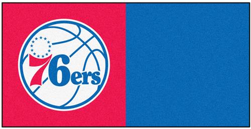 Fan Mats NBA Philadelphia 76ers Team Carpet Tiles