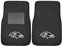 Fan Mats NFL Ravens Embroidered Car Mats (set)