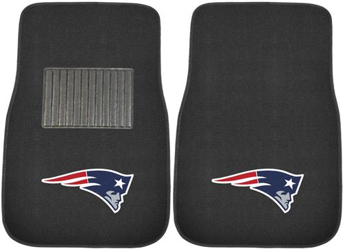 Fan Mats NFL Patriots Embroidered Car Mats (set)