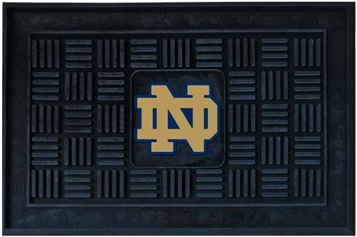 Fan Mats NCAA Notre Dame Medallion Door Mat