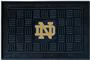 Fan Mats NCAA Notre Dame Medallion Door Mat