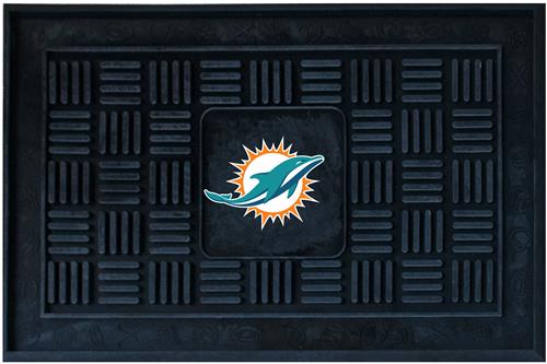 Fan Mats NFL Miami Dolphins Medallion Door Mat