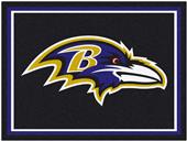 Fan Mats NFL Baltimore Ravens 8x10 Rug