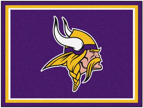 Fan Mats NFL Minnesota Vikings 8x10 Rug