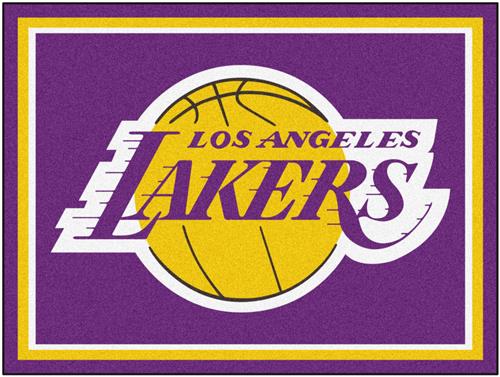 Fan Mats NBA Los Angeles Lakers 8x10 Rug