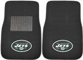 Fan Mats NFL NY Jets Embroidered Car Mats (set)