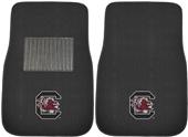 Fan Mats Univ Carolina Embroidered Car Mats (set)