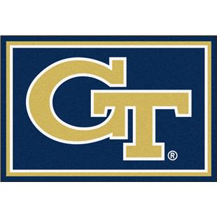 Fan Mats NCAA Georgia Tech 8x10 Rug