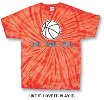 Tandem Basketball Live It Tie Dye T-Shirt - C/O