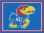 Fan Mats NCAA University of Kansas 8x10 Rug