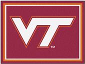 Fan Mats NCAA University of Virginia Tech 8x10 Rug