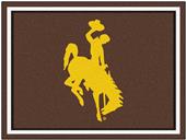 Fan Mats NCAA University of Wyoming 8x10 Rug