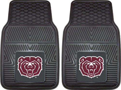 Fan Mats NCAA Missouri State Vinyl Car Mats (set)