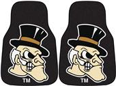 Fan Mats Wake Forest Univ Carpet Car Mats (set)