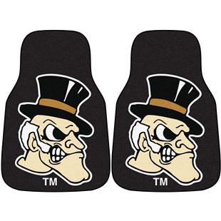 Fan Mats Wake Forest Univ Carpet Car Mats (set)