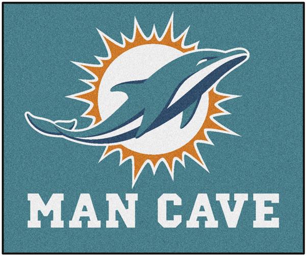 Fanmats Miami Dolphins Dynasty 8x10 Rug