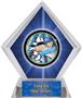 Hasty Awards Blue Diamond Swimming Ice Trophy