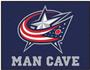 Fan Mats NHL Blue Jackets Man Cave All-Star Mat