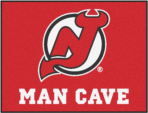 Fan Mats NHL NJ Devils Man Cave All-Star Mat