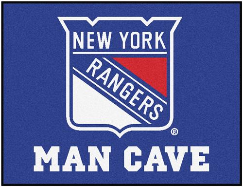 Fan Mats NHL NY Rangers Man Cave All-Star Mat