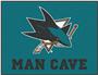 Fan Mats NHL San Jose Man Cave All-Star Mat
