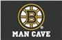 Fan Mats NHL Boston Bruins Man Cave Starter Mat