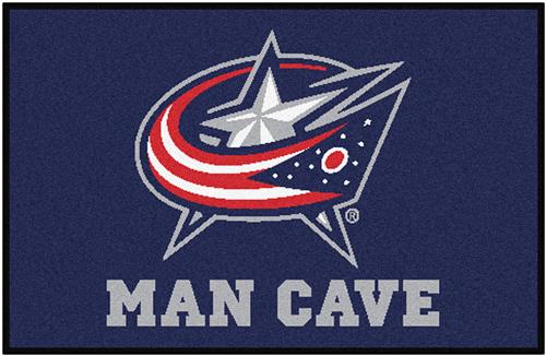 Fan Mats NHL Blue Jackets Man Cave Starter Mat