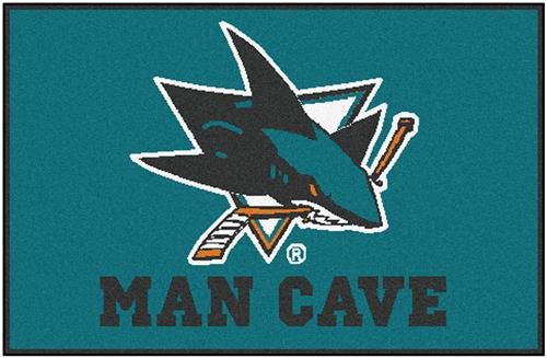 Fan Mats NHL San Jose Sharks Man Cave Starter Mat