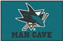 Fan Mats NHL San Jose Sharks Man Cave Starter Mat