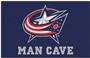 Fan Mats NHL Blue Jackets Man Cave Ulti-Mat