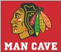 Fan Mats NHL Blackhawks Man Cave Tailgater Mat