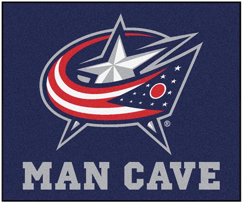 Fan Mats NHL Blue Jackets Man Cave Tailgater Mat