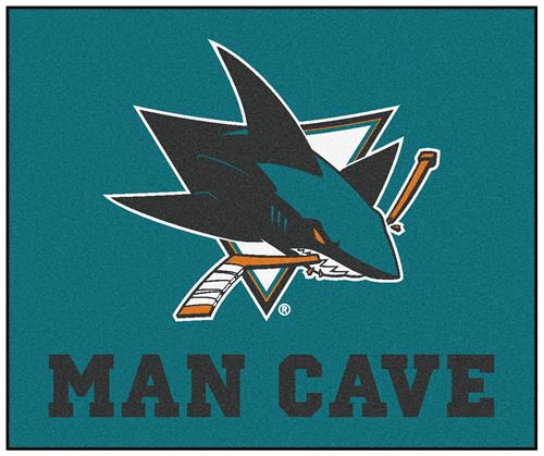 Fan Mats NHL San Jose Man Cave Tailgater Mat